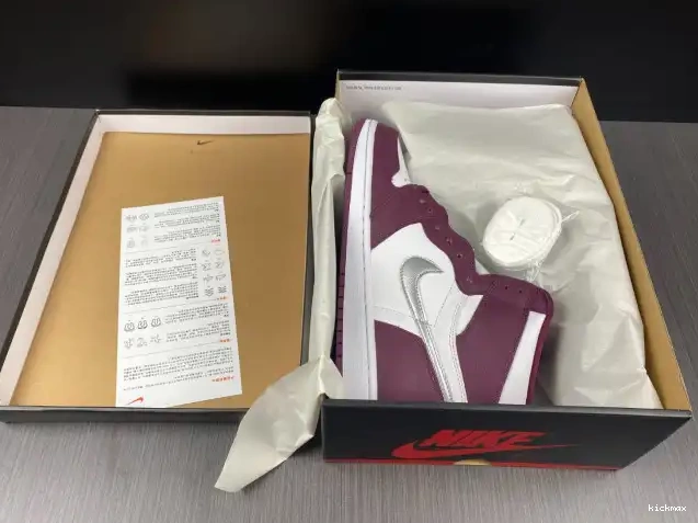 Cheap MAX OG Bordeaux Jordan 555088-611 Air High 1 0616